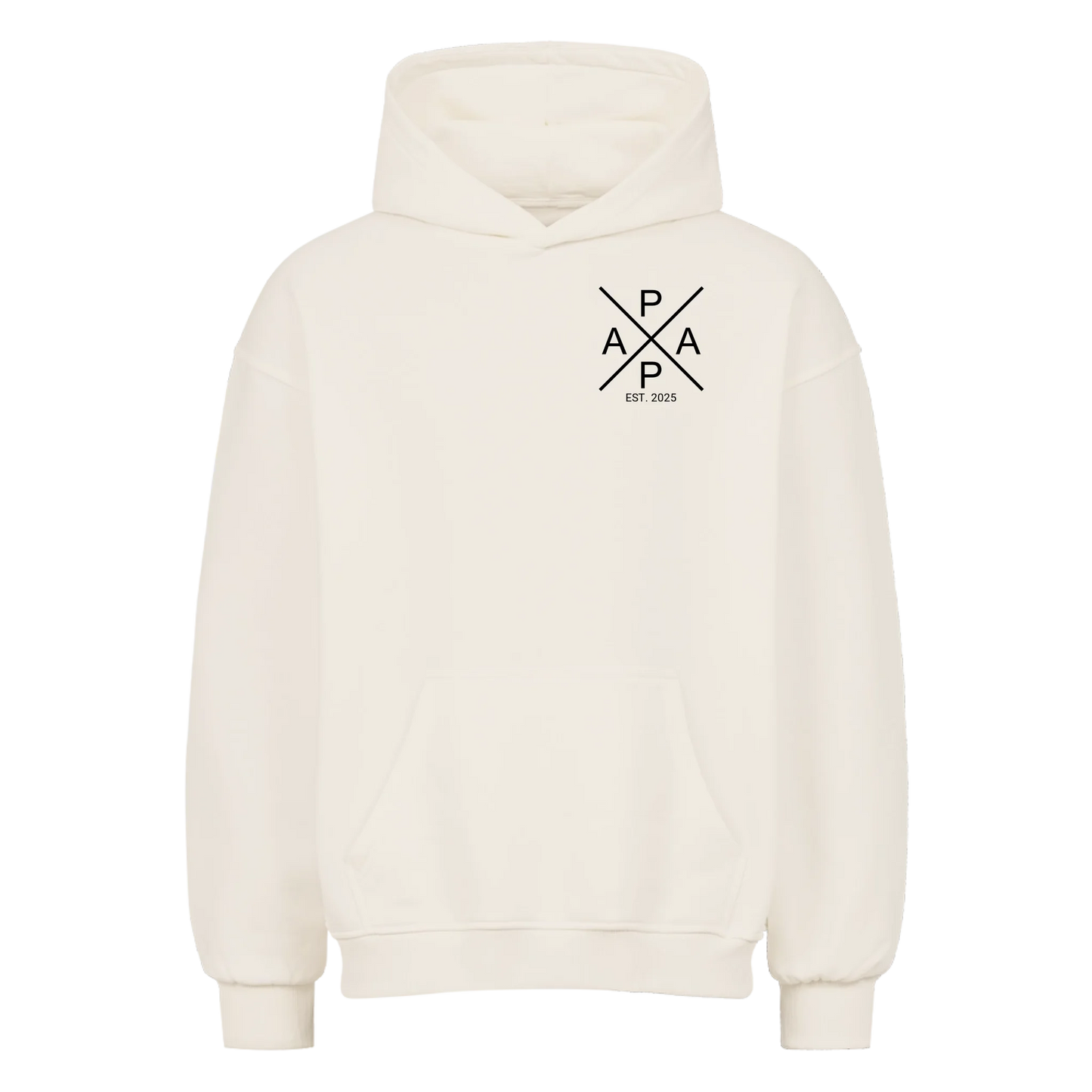 Papa Oversized Hoodie *Personalisierbar*